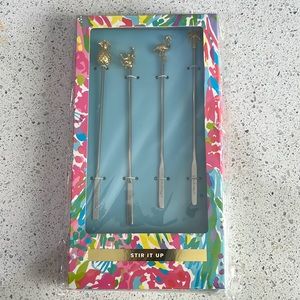 Lilly Pulitzer Drink Stirrers